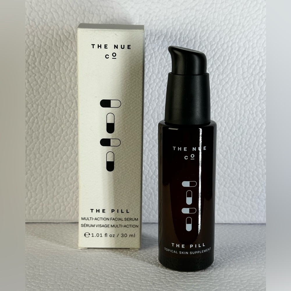 🆕 THE NUE CO The Pill Topical Skin Supplement Multi-Action Facial Serum 30mL NIB